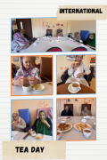 Blue and Orange Cute Family Photo Collage - 1